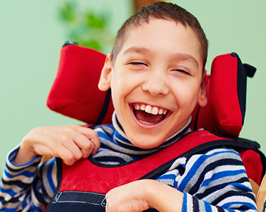 Special Needs Child Smiling